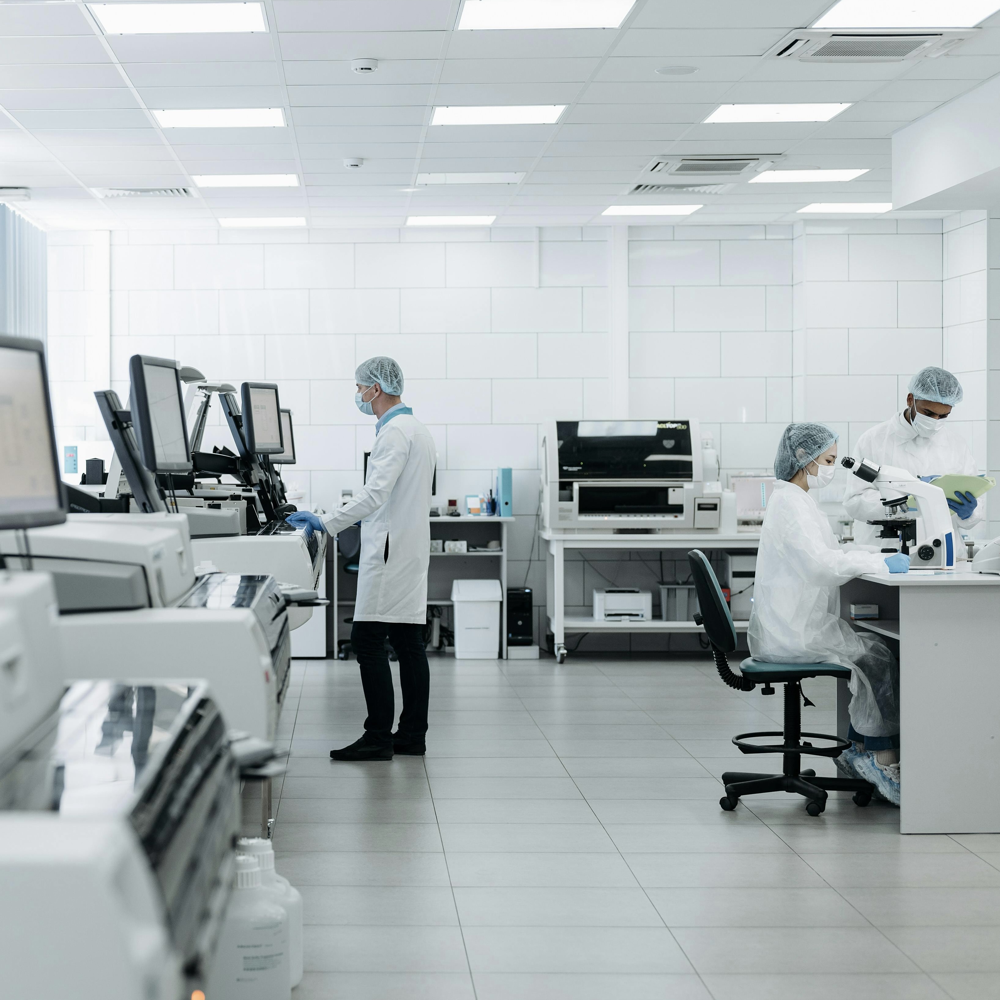 Engenharia clínica em laboratório hospitalar